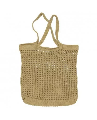 Sac en crochet naturel